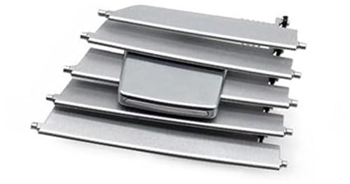 QASULER Reparatursatz for Armaturenbrett-Klimaanlage, Lüftungsgitter, for Mercedes, for Benz, E-Klasse Cabriolet Coupe W207 2013–2016 2078300000 Auto-Lüftungsclip(BLACK Central-Left) von QASULER