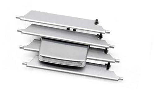 QASULER Reparatursatz for Armaturenbrett-Klimaanlage, Lüftungsgitter, for Mercedes, for Benz, E-Klasse Cabriolet Coupe W207 2013–2016 2078300000 Auto-Lüftungsclip(BLACK Front Left) von QASULER