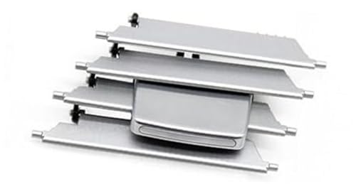 QASULER Reparatursatz for Armaturenbrett-Klimaanlage, Lüftungsgitter, for Mercedes, for Benz, E-Klasse Cabriolet Coupe W207 2013–2016 2078300000 Auto-Lüftungsclip(BLACK Front Right) von QASULER