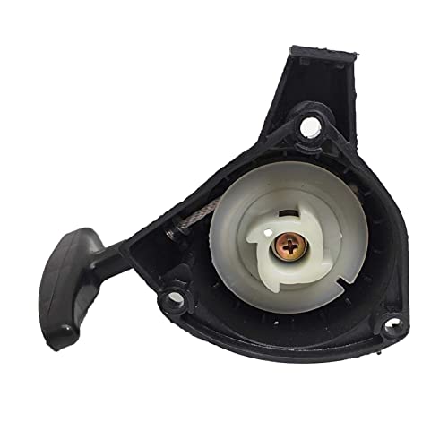 QASULER Rückstoßstarter 4T Sprayer Rewind Pull Start Rasenmäher Trimmer Teile, for Mitsubishi TU26 TU23 TL26 TL23 TU33 Rückstoß-Seilzugstarter von QASULER