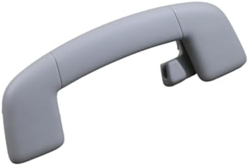 QASULER Schwarz, for graue vordere und hintere Autodach-Handläufe, innere Decken-Zuggriffe, for VW, for Golf, 7 7.5 MK7 5G0857607 5G0857643 (hinten grau) Auto-Haltegriff(BLACK Rear Grey) von QASULER