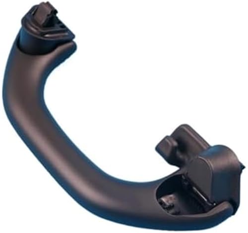 QASULER Schwarze vordere und hintere Autodach-Handlauf-Innendecken-Zuggriffe, passend for VW, for POLO, 6R 9N 2011–2018 6R0857607B 6R0857607C (6R0857607C hinten) Auto-Haltegriff(BLACK 6r0857607c Rear) von QASULER