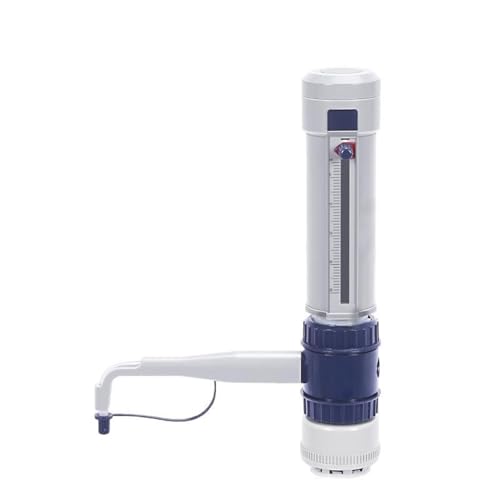 0,5-50 ml Flaschenaufsatzspender Laborflüssigkeitshandhabung Einstellbarer Flaschenspender mit halbem Volumen Keine Flasche mitbringen(5-50ml) von QASVOU