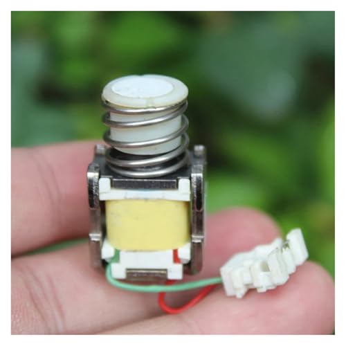 10/30/50 Stück Mini-Handbuch Selbsthemmender Solenoid-Elektromagnet mit Feder DC 3 V-5 V Aktivierter Auslöseschutzschalter Open Frame Solenoidmagnet(50pcs) von QASVOU