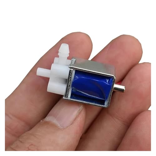 3/5/10 STÜCKE 2-Positionen 3-Wege-Mikro-Elektromagnetventil DC 3,7 V 6 V N/ON/C Mini-Luft-Gas-Durchflussregelventil DIY-Pumpe(10PCS,3.7V) von QASVOU