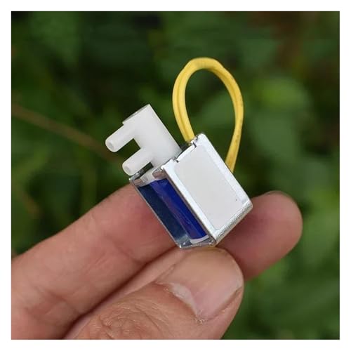 3/5/10 STÜCKE DIY DC 12 V 2-Positionen 2-Wege Normalerweise Geschlossenes Mini-Elektromagnetventil Micro-Luft-Gas-Durchflussregelventil(3PCS,Model A) von QASVOU
