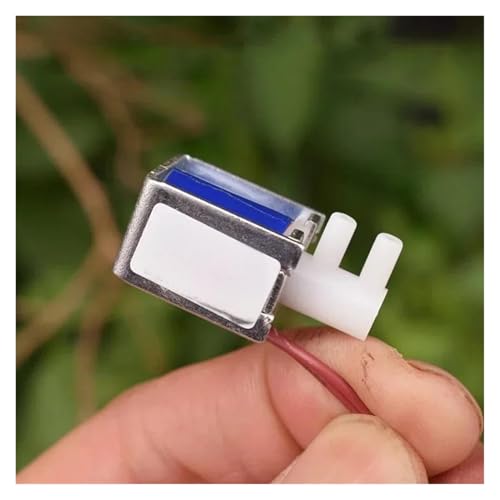 3/5/10 STÜCKE DIY DC 12 V 2-Positionen 2-Wege Normalerweise Geschlossenes Mini-Elektromagnetventil Micro-Luft-Gas-Durchflussregelventil(3PCS,Model B) von QASVOU