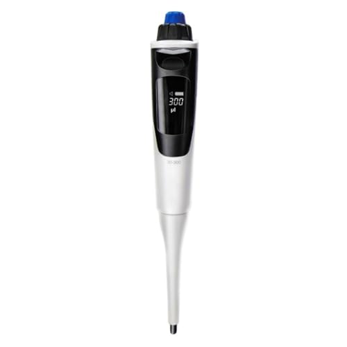 Elektronische Pipette 0,5–1000 µl, hochpräzise Einkanalpipette, mikroelektrisch verstellbare Laborpipette(5-50ul) von QASVOU