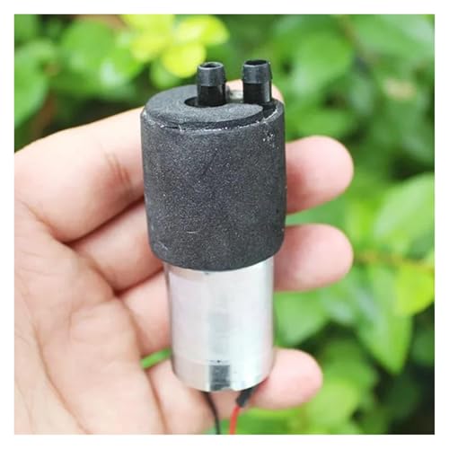 QASVOU 3/5/10 STÜCKE Mini-Wasserpumpe Micro 370 Motor Kohlebürste DC 7,4 V-12 V 4 W elektrische Membranpumpe 1 l/min kleine selbstansaugende Pumpe(10PCS) von QASVOU