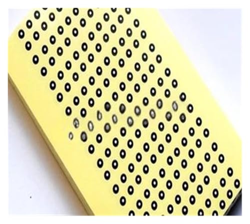 Referenzpunkte 3d Scan 10.000 Punkte 3D-Scanner-Markierungspunkt Mattschwarzer Punktmarkierungsmaschinen-Markierungspunkt für 3D-Scanner(2mm x 4mm) von QASVOU