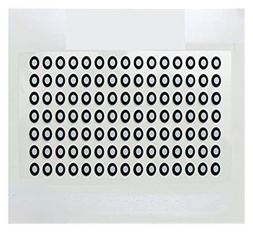 Referenzpunkte 3d Scan Handgeführter 3D-Scanner 3D-Magnetmarkierungspunkt Pastenpunkt Reflektormarkierungspunkt für 3D-Scanner(12mm x19mm viscosity) von QASVOU