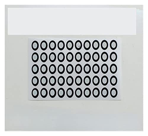 Referenzpunkte 3d Scan Handgeführter 3D-Scanner 3D-Magnetmarkierungspunkt Pastenpunkt Reflektormarkierungspunkt für 3D-Scanner(3mm x 10mm viscosity) von QASVOU