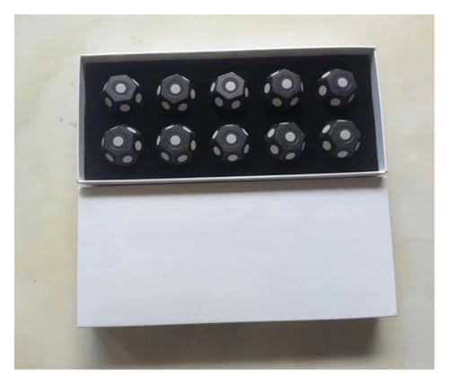 Referenzpunkte 3d Scan Magnetische Markierung Sechseckige Kugel 10 3D-Scanner-Zielpunkte Reflektierende Markierungspunkte für 3D-Scanner von QASVOU