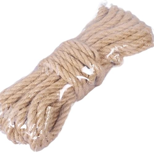 QAUUCP Hanfseil Natürliche Jute-Schnur Jute Seil Schnur String Sackleinen for DIY Handwerk Gartenarbeit Hochzeit Decor QAUUCP Hanfseil Natürliche Jute-Schnur Jute Seil Schnur String Sackleinen for DIY Handwerk Gartenarbeit Hochzeit Decor von QAUUCP