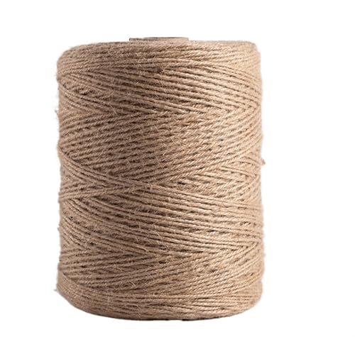 QAUUCP Hanfseil Natürliche Jute Seil String Band Handwerk DIY Schnur Bindfäden Thread Nähen Party Hochzeit Hause Decortion(Jute 3mm 10Meters) von QAUUCP