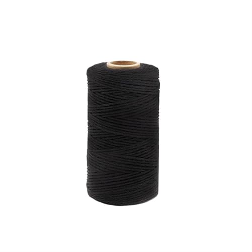 QAUUCP Hanfseil Natürliche Juteschnur, Juteseil, Schnur for Kunstwerke, Jute, Hanf, Gartenarbeit, Hochzeit, Party-Dekoration(Black) von QAUUCP