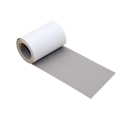 QAUUCP Leder Patch Selbstklebend 7,6 x 152 cm, selbstklebendes Leder-Autoreparatur-Kettflickenband, Haus-DIY-Sofa, Moto-Sitztasche, Heimlakenflicken(Light Gray) von QAUUCP