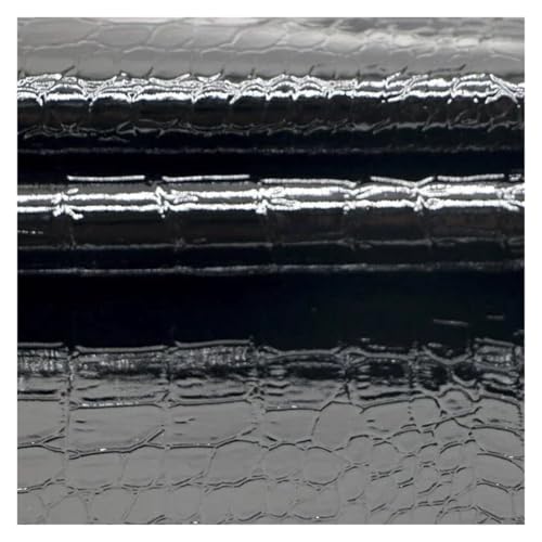 QAUUCP Leder Patch Selbstklebend Kunstleder-Aufkleber, Selbstklebender Leder-Reparatur-Patch for Möbel, Stuhl, Fahrersitz, Sofa, Schuhe(Black,50x137cm) von QAUUCP