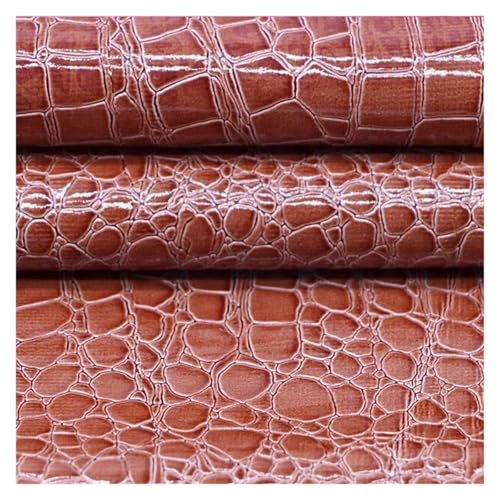 QAUUCP Leder Patch Selbstklebend Kunstleder-Aufkleber, Selbstklebender Leder-Reparatur-Patch for Möbel, Stuhl, Fahrersitz, Sofa, Schuhe(Brown,20x137cm) von QAUUCP