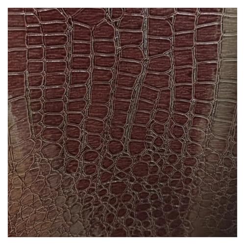 QAUUCP Leder Patch Selbstklebend Kunstleder-Aufkleber, Selbstklebender Leder-Reparatur-Patch for Möbel, Stuhl, Fahrersitz, Sofa, Schuhe(Dark Brown,50x137cm) von QAUUCP