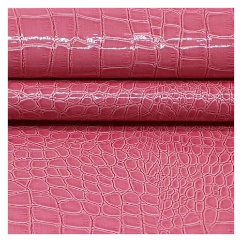 QAUUCP Leder Patch Selbstklebend Kunstleder-Aufkleber, Selbstklebender Leder-Reparatur-Patch for Möbel, Stuhl, Fahrersitz, Sofa, Schuhe(Pink,50x137cm) von QAUUCP
