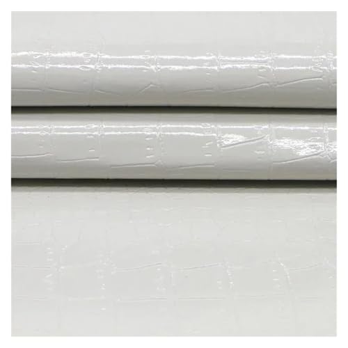 QAUUCP Leder Patch Selbstklebend Kunstleder-Aufkleber, Selbstklebender Leder-Reparatur-Patch for Möbel, Stuhl, Fahrersitz, Sofa, Schuhe(White,50x137cm) von QAUUCP