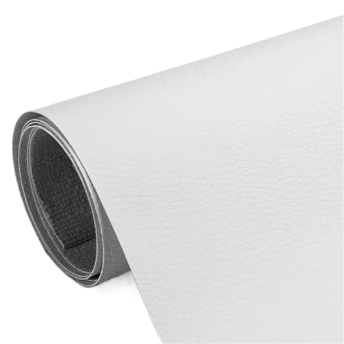 QAUUCP Leder Patch Selbstklebend Leder-Reparaturband, selbstklebend, for Sofas, Autositze, Schuhe, Stoff, wasserdicht, verschleißfest(Color 1,137x50cm) von QAUUCP