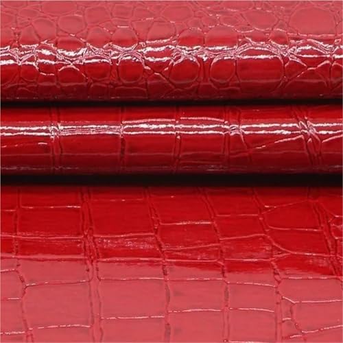 QAUUCP Leder Patch Selbstklebend Selbstklebende Leder-Reparatur-Patch for Auto-Innenraum Faux Textur Sofa Möbel Renovierung Aufkleber(Dark red,20x30cm) von QAUUCP