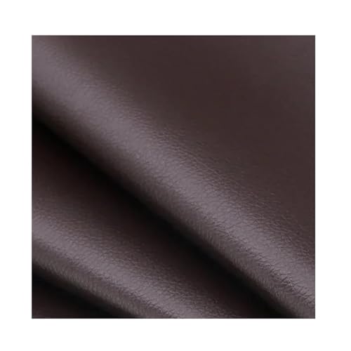 QAUUCP Leder Patch Selbstklebend Selbstklebende Lederreparaturflicken for Sofa, Stuhl, Bett, Autositze, Tasche, Schuhe, Fix Mend, PU-Kunstleder-Aufkleber(Dark Brown,250x137cm) von QAUUCP