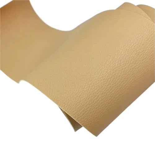 QAUUCP Leder Patch Selbstklebend Thickened Artificial Leather Repair Patch Furniture Sofa Self-Adhesive Sticker Strong and Renovation(Yellow,7.6X152CM) von QAUUCP