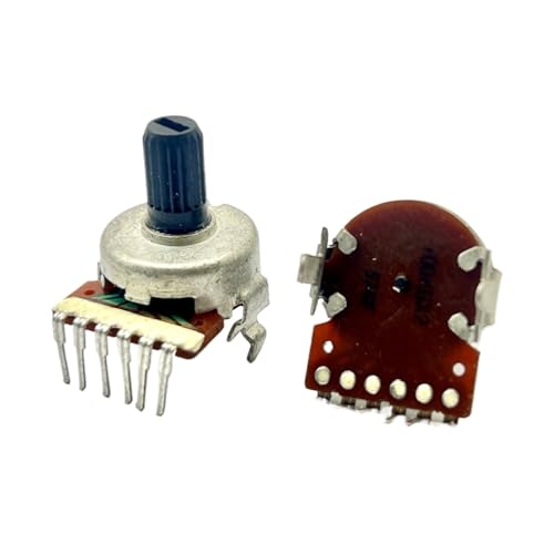 1 Stück 161 Typ Double Link 6-Pin B100KX2 mit einer Schaftlänge von 10mm von QAVLXIE