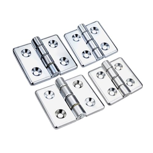 1 Stück Legierung CL60 70 Tragfähiges, verdicktes Industriescharnier Scharnier Zinklegierung Elektrischer Schrank Elektrischer Kastenscharnier(Light-60) von QAVLXIE