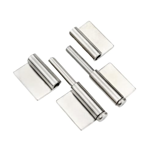 1 stück CL223 Edelstahlscharnier Industrielle Ausrüstung Tür Eisenschrank Schweißen Abnehmbares Flaggenförmiges Scharnier(Small iron-right) von QAVLXIE
