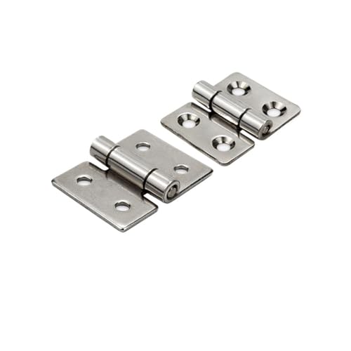 1 stück CL253-4A Edelstahl Perforierte Scharnier Verteilerkastenschrank Netzwerkschrank Türscharnier Hardware(Through-hole201) von QAVLXIE