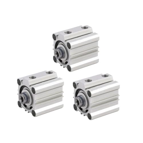 1 stück CQ2B 32mm Kompaktzylinder 10Bar Doppeltwirkend Einzelstange Luftpneumatischer Kompaktzylinder Automatisierungsanwendung(CQ2B 32-25) von QAVLXIE