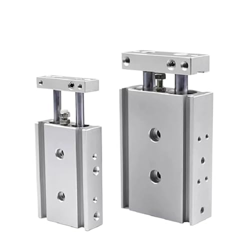 1 stück CXSM Doppelstangenzylinder Pneumatischer Zylinder CXSM10 CXSM15 CXSM20 CXSM25 CXSM32 Doppelachsen-Doppelstangenzylinder(Stroke 20mm,CXSM32) von QAVLXIE