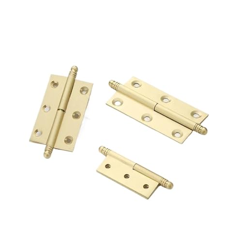 1 stück Moderne Einfache Bronze Abnehmbare Scharniere Badezimmer Zimmer Tür Schnell Lösen Küche Schrank Tür Bronze Seite(Polished 2.5-inch (right)) von QAVLXIE