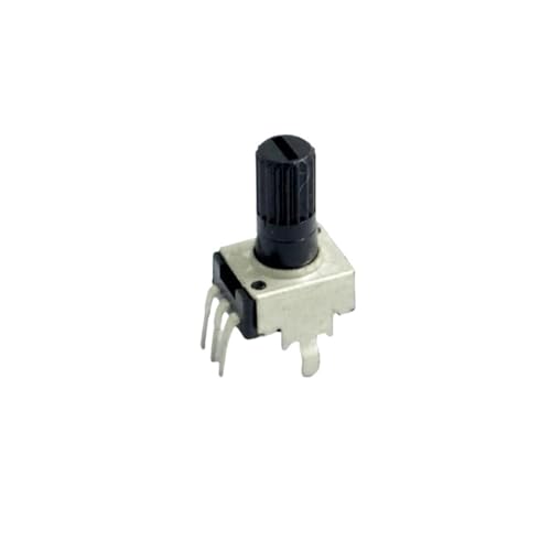1 stück RV09 langer Griff Gebogener Fuß Horizontale Seiteneinstellung 1K/2K/5K/10K/50K/100K WH09 Lautstärkepotentiometer(10K Ohm) von QAVLXIE