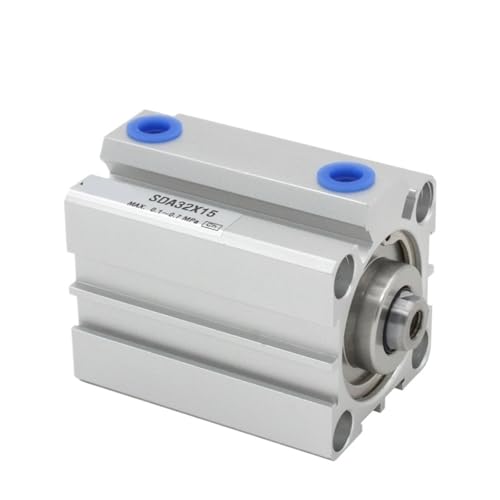 1 stück SDA 20mm serie Pneumatische Compact air Zylinder Bohrung zu 5 10 15 20 25 30 35 mm Hub doppel wirkenden zylinder(SDA20X20,-S(with magnetism)) von QAVLXIE