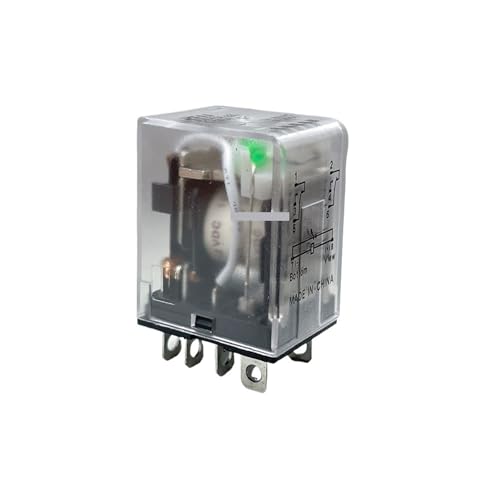 1PCS LY2NJ Spule Power Relais Auto Auto AC 12V 24V 36V 48V 110V 220V 380V Mini Micro Elektromagnetische Relais schalter 8Pin DPDT Modul(AC,110V) von QAVLXIE