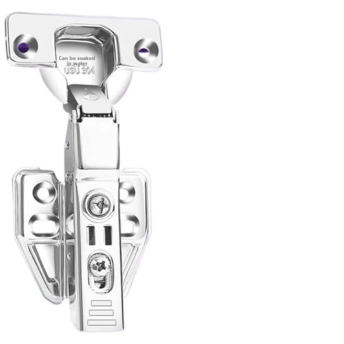 1pc Edelstahl Hydraulische Dämpfung Doppel Segment Puffer Scharnier for Schrank Türen Und Schränke 1pc Edelstahl Hydraulische Dämpfung Doppel Segment Puffer Scharnier for Schrank Türen Und Schränke von QAVLXIE