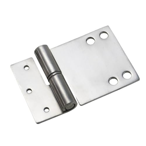 1pc Stainless Steel Detachable Hinges Industrial Electrical Motors Automation Machinery Equipment Movable Hinges(Left) von QAVLXIE
