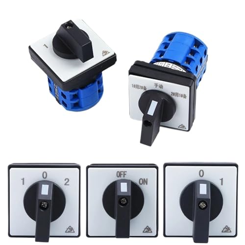 5 stücke LW26-20 Universal Transfer Schalter Kombination Schalter JYW29-20/1 2/3/4 Position Rotary Cam Umschalter(1 0 2,4 SECTION_JYW29-20 - 5PCS_20A) von QAVLXIE