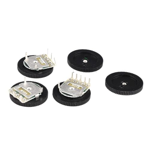 50 PCS Doppel Zifferblatt Kegel Volumen Rad Duplex potentiometer B503 B104 1K 2K 5K 10K 20K 50K 100K 3Pin 5Pin 16 * 2mm(B502(5K),5PIN 16X2) von QAVLXIE