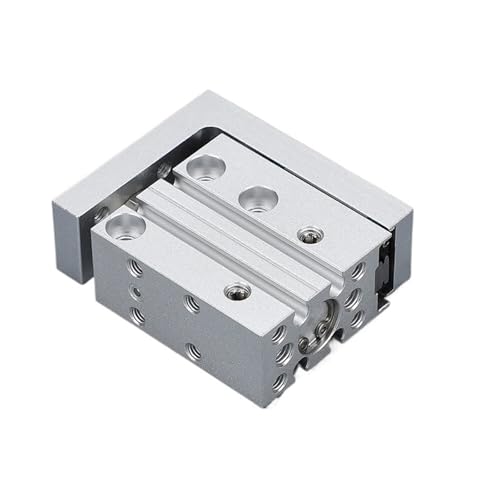 MXH6 MXH10 MXH16 MXH20 Schienenzylinder Präzisions-Pneumatikzylinder mit linearer Seitenführungsstange(60mm Stroke,MXH10) von QAVLXIE