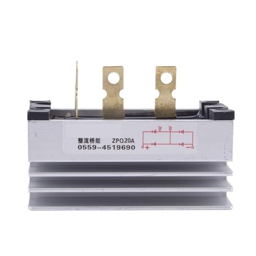 ZPQ20A SQL20A 20A Generator Brückengleichrichtermodul Hochspannungs-Hochfrequenzdiodengleichrichter 20AMP(2pcs ZPQ20A 1 phase) von QAVLXIE