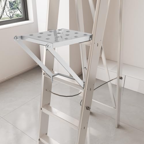 QAVODB 150kg Tragbare Leiter-Arbeitsplattform, Einhängetritt Stabiler Arbeitspodest für Sprossenleiter 30x26.5cm QAVODB 150kg Tragbare Leiter-Arbeitsplattform, Einhängetritt Stabiler Arbeitspodest für Sprossenleiter 30x26.5cm von QAVODB