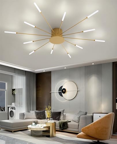 QAZPLM LED Deckenleuchte Wohnzimmer Deckenlampe moderne Pendelleuchte dimmbar mit Fernbedienung Deckenleuchte Schlafzimmer Büro Arbeitszimmer Kronleuchter QAZPLM LED Deckenleuchte Wohnzimmer Deckenlampe moderne Pendelleuchte dimmbar mit Fernbedienung Deckenleuchte Schlafzimmer Büro Arbeitszimmer Kronleuchter von QAZPLM