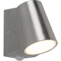 Außenleuchte Aluminium mit Bewegungsmelder inkl. LED - Uma von QAZQA