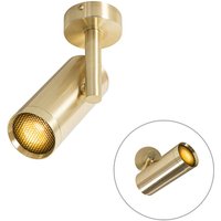Design-Spot Gold verstellbar – Scopio Honey von QAZQA